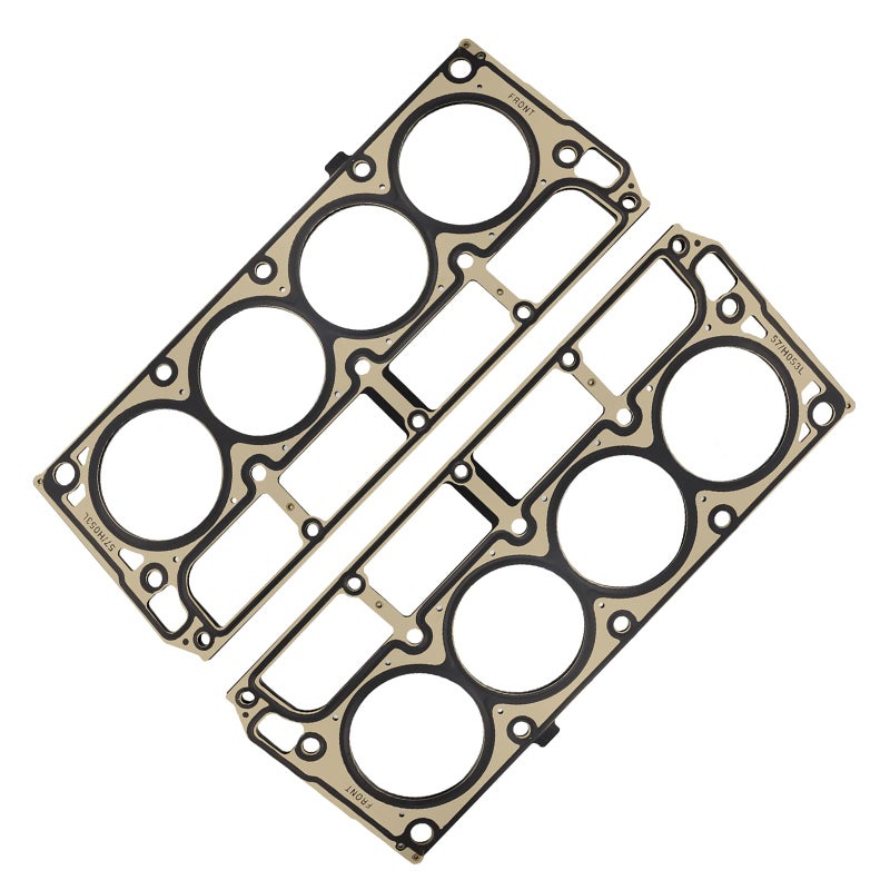 MANATEE MLS Cylinder Multi Layer Head Gasket 2PCS 12589226 for LS1/LS6 V8 4.8L 5.3L 5.7 Liter Engines, Compatible with 2002-2015 Chevrolet/Buick/GMC/Pontiac/Hummer/Cadillac/Saab,12498544 98544 - Image 1